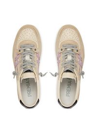 Premiata Sneakersy Bsktclad BSKT CLAYD VAR 6781 Khaki. Kolor: brązowy. Materiał: skóra #5