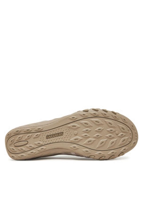 skechers - Skechers Sneakersy Slip-Ins: Breathe Easy - Roll With Me 100593/TPE Beżowy. Kolor: beżowy. Materiał: materiał