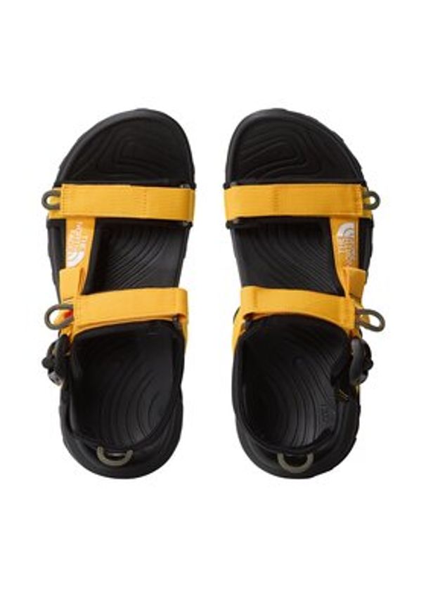 The North Face Sandały M Explore Camp Sandal NF0A8A8XZU31 Żółty. Kolor: żółty. Materiał: materiał