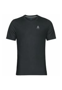 Koszulka z krótkim rękawem trekkingowa męska Odlo T-shirt F-DRY. Kolor: wielokolorowy, czarny, szary. Długość rękawa: krótki rękaw. Długość: krótkie #1