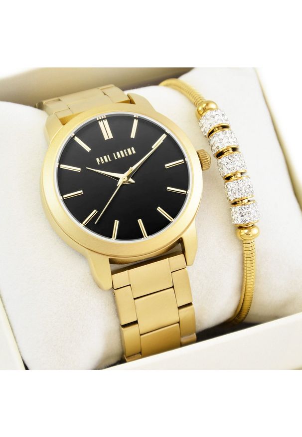 Zegarek Paul Lorens Zestaw damski zegarek GIANNA -1D1 + bransoletka