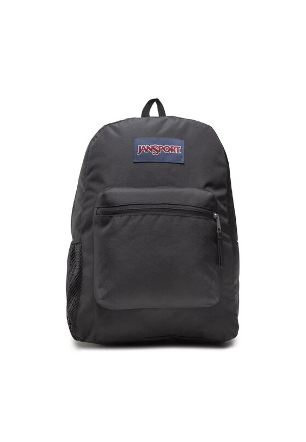 JanSport Plecak Cross Town EK0A5BAIN55 Czarny. Kolor: czarny. Materiał: materiał. Styl: sportowy