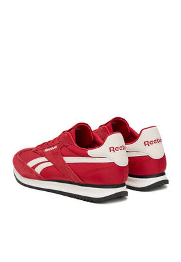 Reebok Sneakersy CEO-FIORI AR30309M-RWB Bordowy. Kolor: czerwony. Materiał: skóra, zamsz