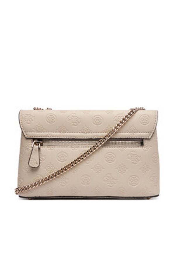 Guess Torebka Dita HWPD76 02210 Beżowy. Kolor: beżowy. Materiał: skórzane