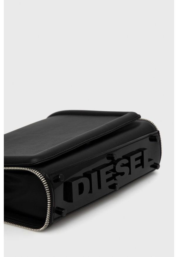 Diesel Torebka kolor czarny. Kolor: czarny