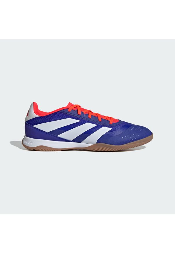 Adidas - Buty Predator League IN. Kolor: czerwony, niebieski, wielokolorowy, biały. Materiał: syntetyk. Sport: piłka nożna