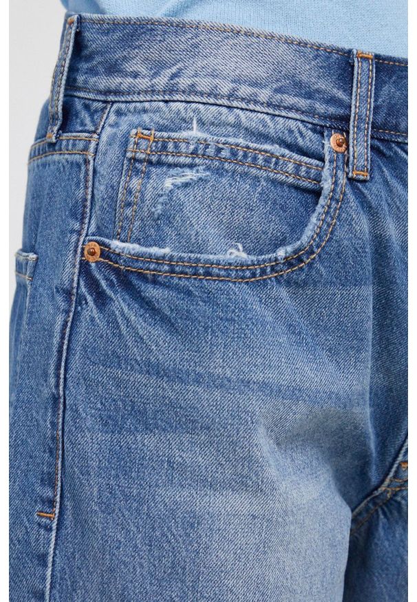 GAP Jeansy damskie. Stan: podwyższony. Kolor: niebieski