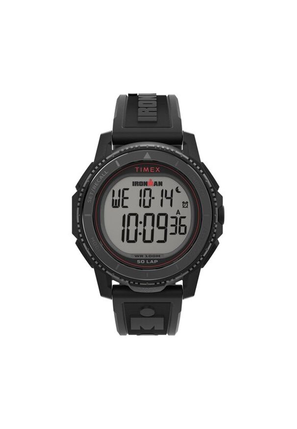 Timex Zegarek Ironman Finisher Adrenaline TW5M57800 Czarny. Kolor: czarny