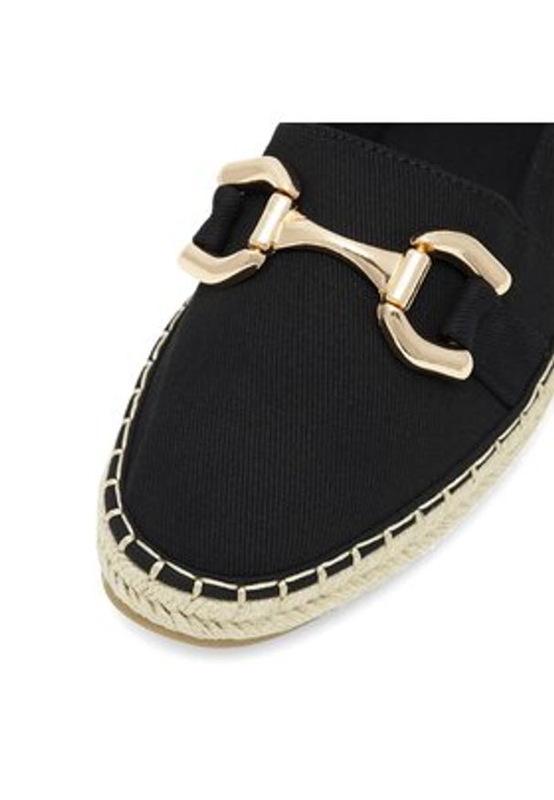 DeeZee Espadryle WSS21182-01 Czarny. Kolor: czarny. Materiał: materiał