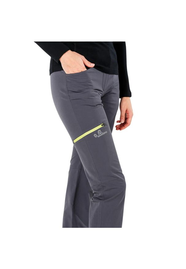 WOOLONA - Spodnie trekkingowe damskie Woolona Comfort Merino. Kolor: szary. Sezon: lato. Sport: turystyka piesza