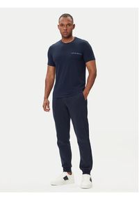 Emporio Armani Underwear Bluza EM000653 AF14976 UB102 Granatowy Regular Fit. Kolor: niebieski. Materiał: syntetyk #4