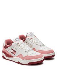 Tommy Jeans Sneakersy Tjw New Basket Lc EN0EN02574 Różowy. Kolor: różowy. Materiał: skóra #4