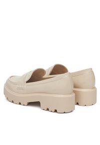 DeeZee Loafersy LE601-2 Beżowy. Kolor: beżowy. Materiał: skóra #6