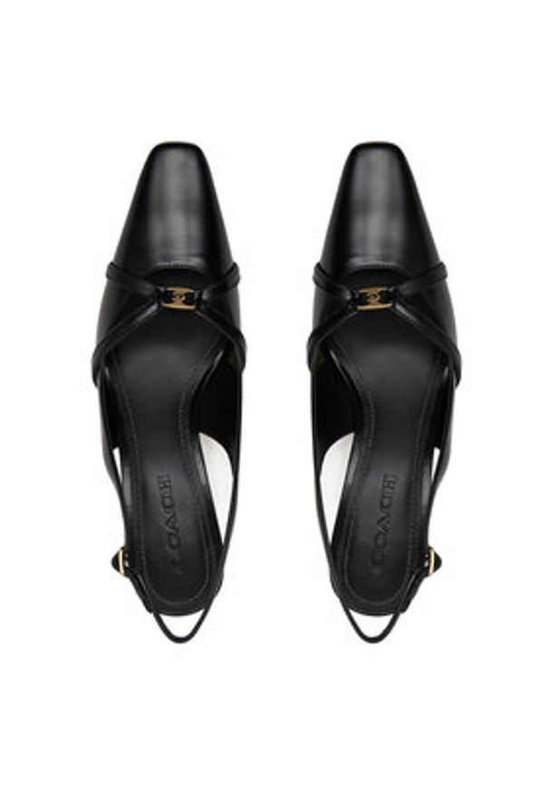 Coach Czółenka Rowyn CX023 Czarny. Kolor: czarny. Materiał: skóra