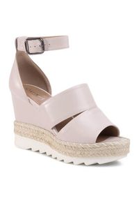 QUAZI Espadryle QZ-15-04-000588 Beżowy. Kolor: beżowy. Materiał: skóra #8
