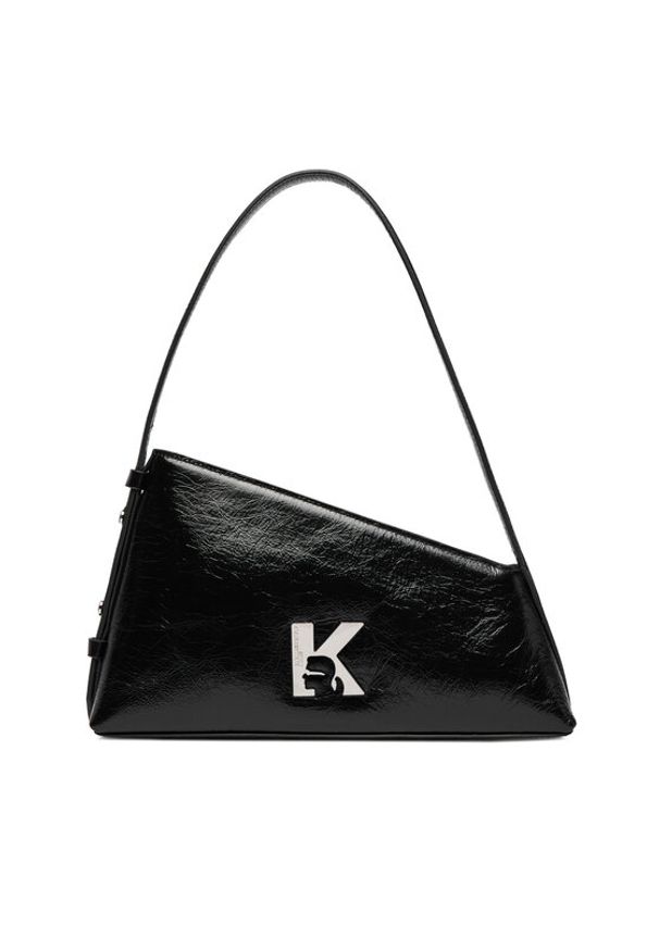 Karl Lagerfeld Jeans Torebka B1W30181 Czarny. Kolor: czarny. Materiał: skórzane