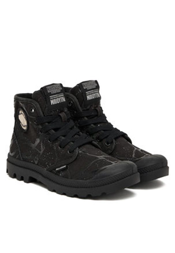 Palladium Trapery Pampa Hi Tunnels 94626-008-M Czarny. Kolor: czarny. Materiał: materiał