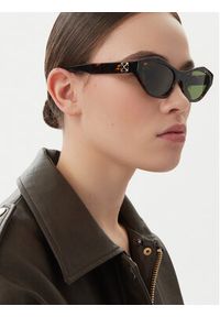 OFF-WHITE - Off-White Okulary przeciwsłoneczne OERI13H Brązowy. Kolor: brązowy #6