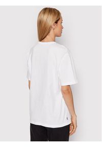 Vans T-Shirt Small VN0A5I8X Biały Regular Fit. Kolor: biały. Materiał: bawełna #4