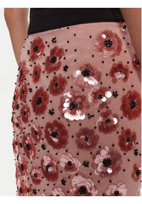 ROTATE Spódnica ołówkowa Dula 1132471922 Różowy Slim Fit. Kolor: różowy. Materiał: syntetyk #4