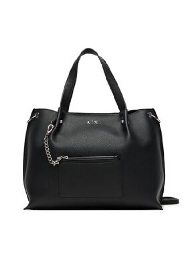 Armani Exchange Torebka XW001211 AF15625 UC001 Czarny. Kolor: czarny. Materiał: skórzane