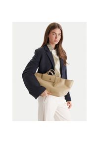 Torebka Patrizia Pepe. Kolor: beżowy #1