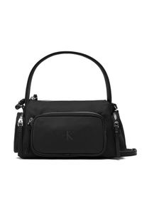 Calvin Klein Torebka Pocket Nylon Bag W/ Strap LV04F3132G Czarny. Kolor: czarny