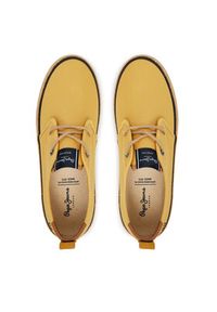 Pepe Jeans Espadryle Port Tourists PMS10332 Żółty. Kolor: żółty. Materiał: materiał