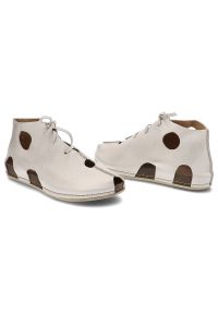Beżowe Botki Maciejka Wygodne Skórzane Buty Damskie. Kolor: beżowy. Materiał: skóra. Szerokość cholewki: normalna. Styl: boho #4