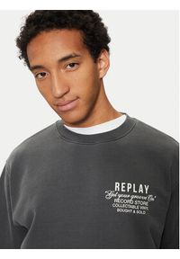 Replay - REPLAY Bluza M6967 .000.22890G Szary Regular Fit. Kolor: szary. Materiał: bawełna #5