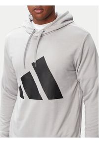 Adidas - adidas Dres Big Logo Hooded Tracksuits KB8809 Szary Regular Fit. Kolor: szary. Materiał: syntetyk #2