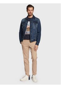 Guess Kurtka jeansowa Dillon M2GXN1 D4HW3 Granatowy Regular Fit. Kolor: niebieski. Materiał: jeans, bawełna #4