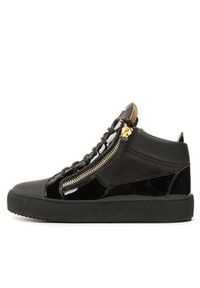 Giuseppe Zanotti Sneakersy RU00011 Czarny. Kolor: czarny. Materiał: skóra #6