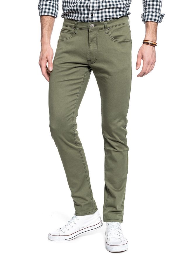Lee - LEE LUKE MĘSKIE SPODNIE JEANSOWE L719LE82 112119152. Materiał: jeans
