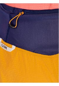 Asics Szorty sportowe ASICS Fujitrail 2-N-1 Short Pomarańczowy Regular Fit. Kolor: pomarańczowy. Materiał: syntetyk