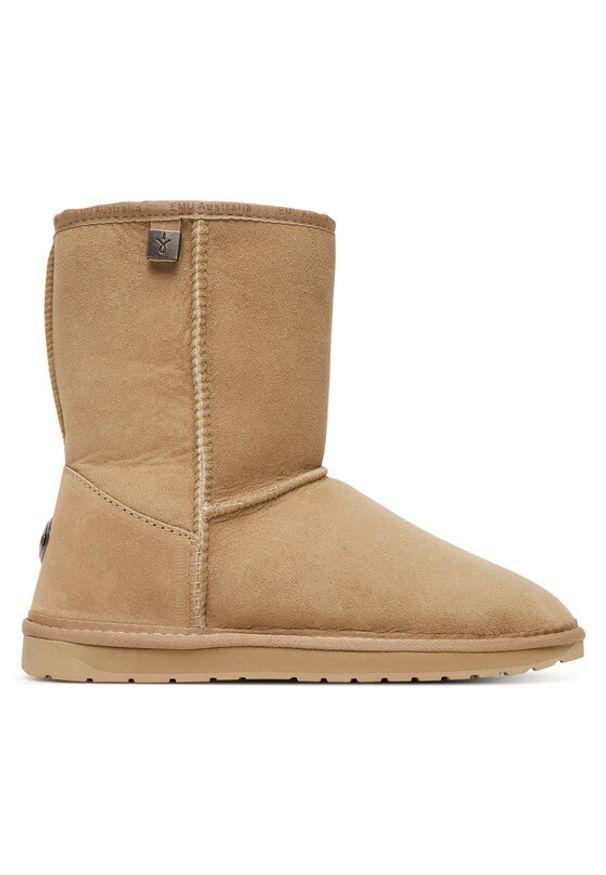 EMU Australia Śniegowce Platinum Stinger Slim Lo WP20002 Beżowy. Kolor: beżowy. Materiał: skóra