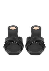 Gino Rossi - GINO ROSSI Klapki EO-GL95F-970 Czarny. Kolor: czarny. Materiał: skóra #6