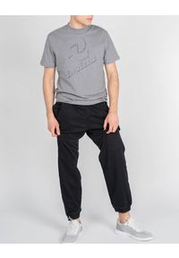 Invicta T-shirt | 4451241 / U | Mężczyzna | Szary. Okazja: na co dzień. Kolor: szary. Materiał: bawełna, poliester. Wzór: nadruk. Styl: casual #1