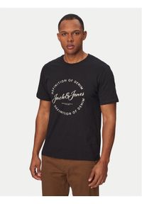 Jack & Jones T-Shirt Grayson 12288377 Czarny Regular Fit. Kolor: czarny. Materiał: bawełna #1