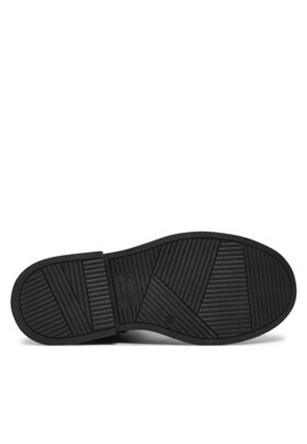 Pollini Botki SA24074G1LTO0000 Czarny. Kolor: czarny. Materiał: skóra, nubuk