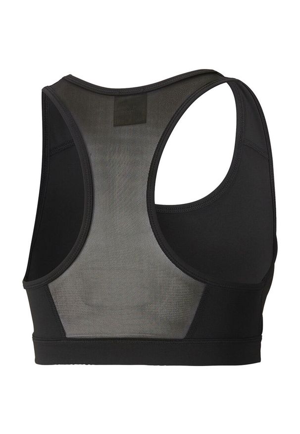 Stanik sportowy damski Puma Mid Impact 4Keeps Puma czarny. Kolor: czarny. Sport: fitness