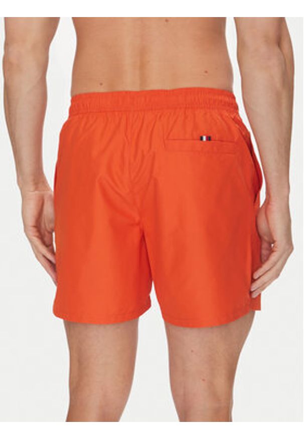TOMMY HILFIGER - Tommy Hilfiger Szorty kąpielowe UM0UM03258 Pomarańczowy Regular Fit. Kolor: pomarańczowy. Materiał: syntetyk