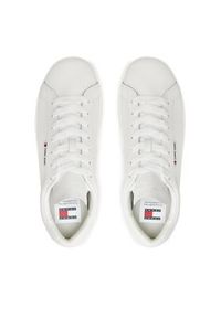 Tommy Jeans Sneakersy Tjm Leather Low Cupsole EM0EM01374 Écru. Materiał: skóra #3