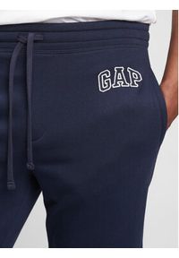 GAP - Gap Spodnie dresowe 500382-03 Granatowy Regular Fit. Kolor: niebieski. Materiał: bawełna, dresówka #4