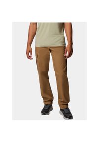 columbia - Spodnie męskie Columbia Rapid Rivers II. Kolor: brązowy. Materiał: bawełna. Sezon: lato. Sport: turystyka piesza #1