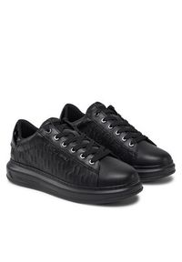 Karl Lagerfeld - KARL LAGERFELD Sneakersy Kapri KL52549K Czarny. Kolor: czarny. Materiał: skóra #4
