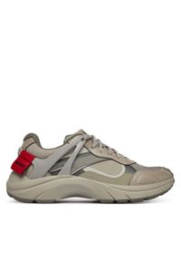 Hugo - HUGO Sneakersy GO2 50558041 Szary. Kolor: szary. Materiał: materiał #1