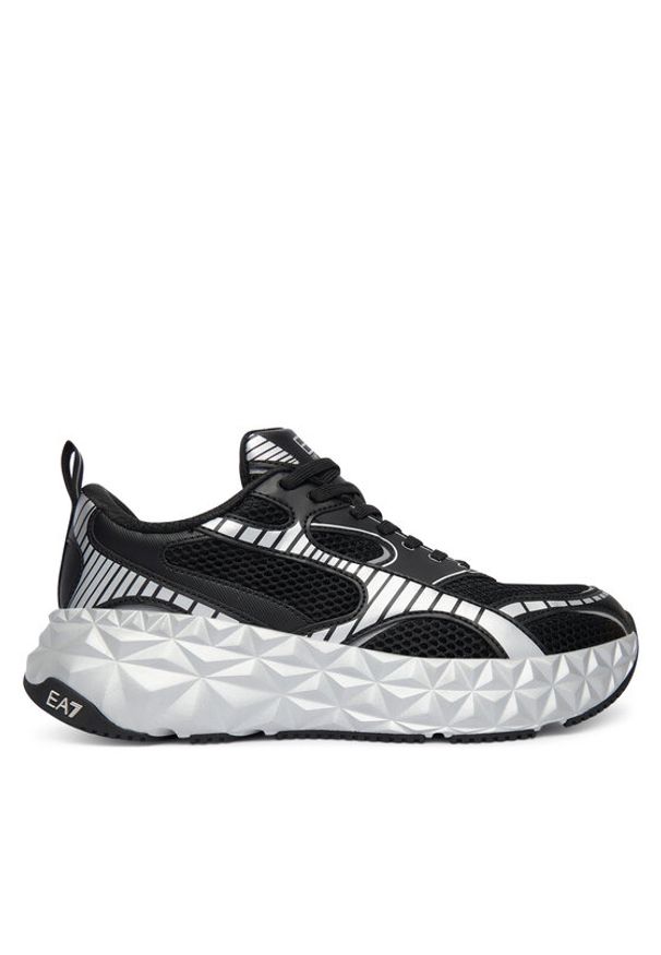 EA7 Emporio Armani Sneakersy X8X238 XK431 MC026 Czarny. Kolor: czarny. Materiał: materiał