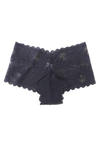Intica - Szorty z koronki z elastycznym pasem na co dzień i specjalne okazje Kaye. Kolor: niebieski. Materiał: koronka. Wzór: koronka #1