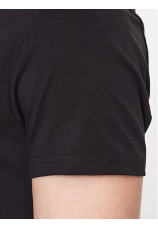 Pepe Jeans Komplet 2 t-shirtów Pepe Tshirt 2P PMU10976 Czarny Regular Fit. Kolor: czarny. Materiał: bawełna